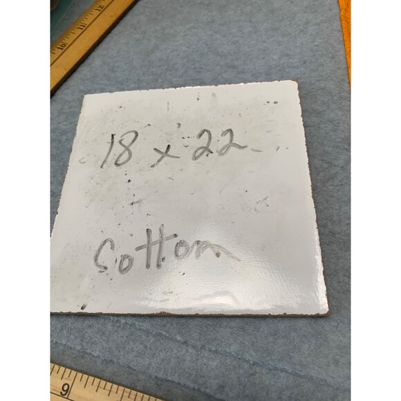 Orange Patterned Cotton Fabric 18" x 22" Pre-Cut Sewing Craft Projects - Picture 4 of 4